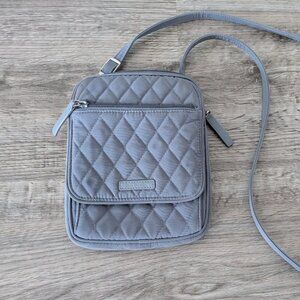 Vera Bradley Zip Pocket Hipster Crossbody Bag Purse